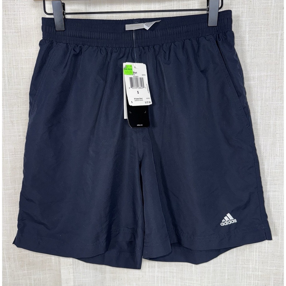 Adidas 08'‎ NWT Tennis ESSEX Navy Shorts Men's Sz S Small